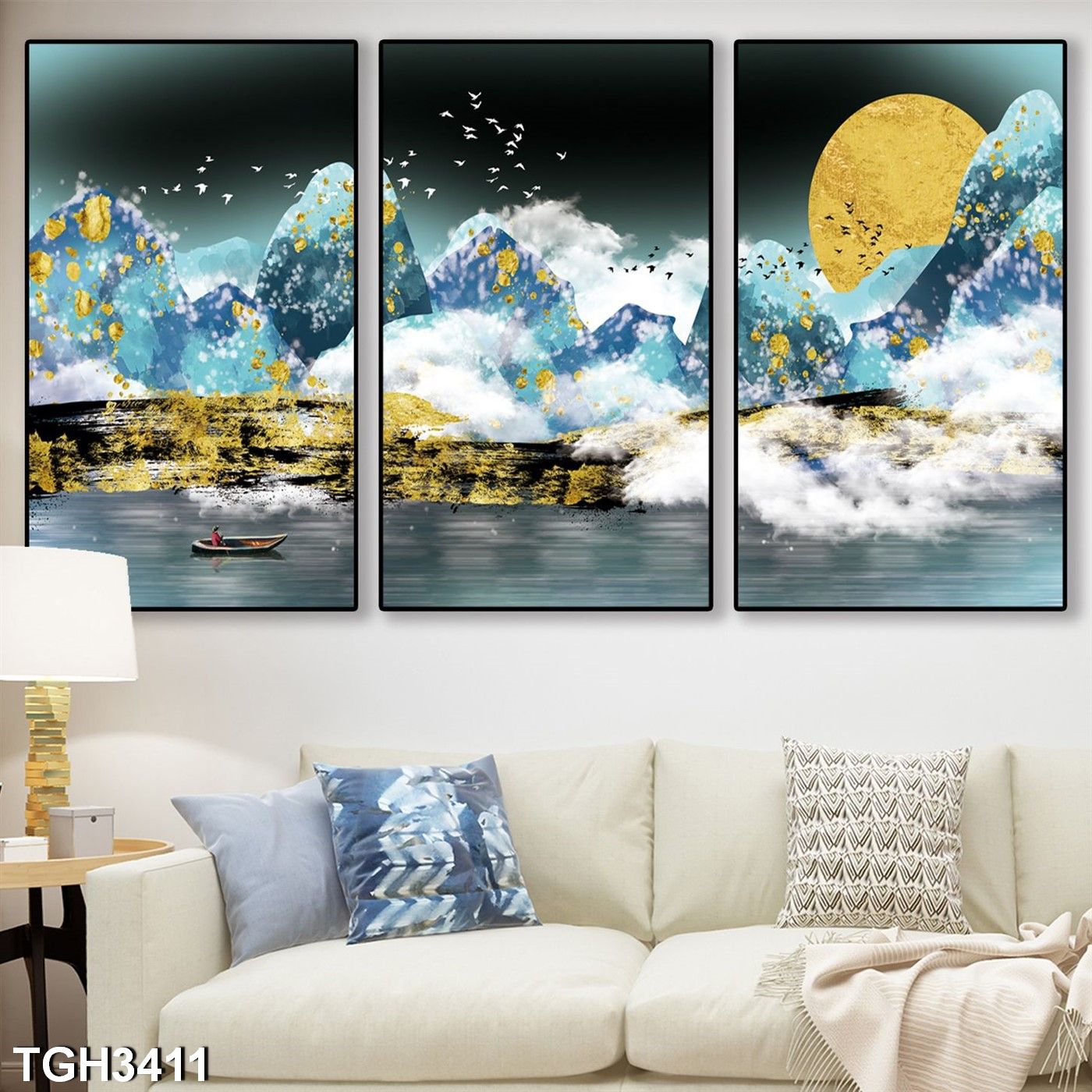 tranh tráng gương trừu tượng trang trí phòng khách, phòng ngủTGH3411 tranh tráng gương trừu tượng trang trí phòng khách, phòng ngủ