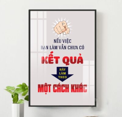 Tranh Động Lực Tráng Gương DL01