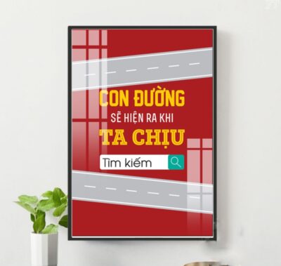 Tranh Động Lực Tráng Gương DL05