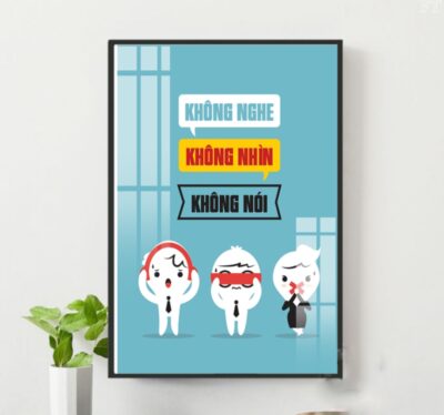 Tranh Động Lực Tráng Gương DL08