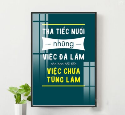 Tranh Động Lực Tráng Gương DL12