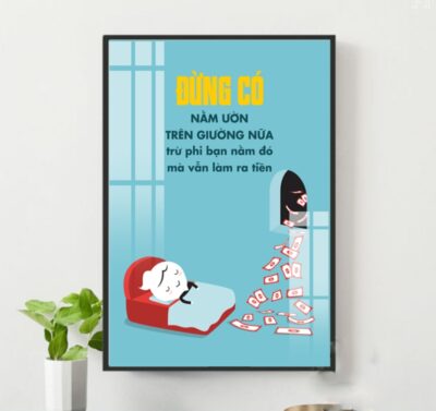 Tranh Động Lực Tráng Gương DL18