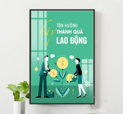 Tranh Động Lực Tráng Gương DL20