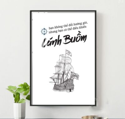 Tranh Động Lực Tráng Gương DL22