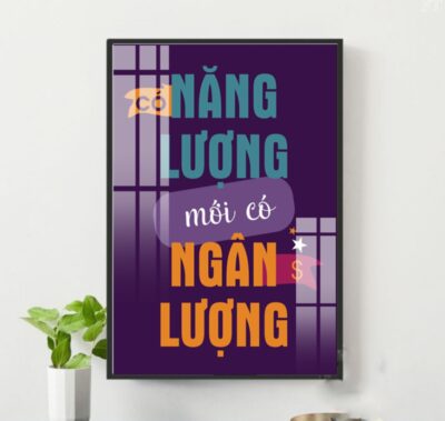 Tranh Động Lực Tráng Gương DL26