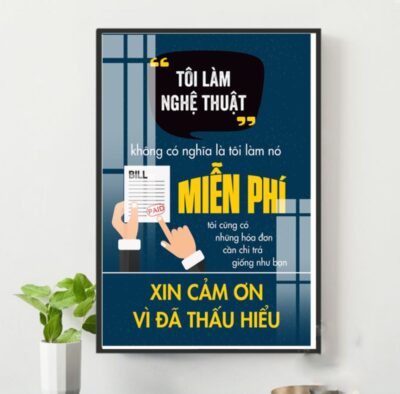 Tranh Động Lực Tráng Gương DL27