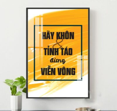 Tranh Động Lực Tráng Gương DL30