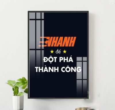 Tranh Động Lực Tráng Gương DL32