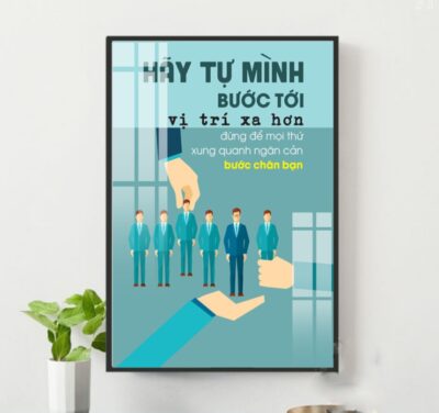 Tranh Động Lực Tráng Gương DL34