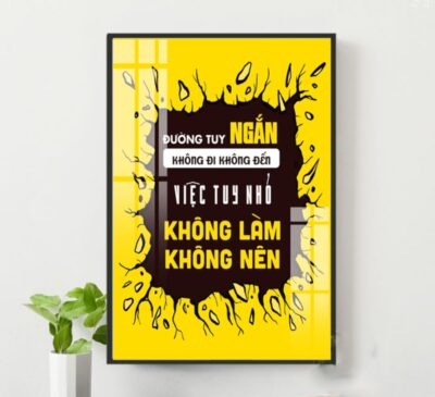 Tranh Động Lực Tráng Gương DL35