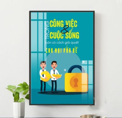 Tranh Động Lực Tráng Gương DL39