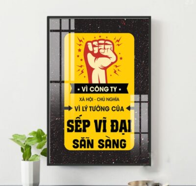 Tranh Động Lực Tráng Gương DL41