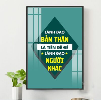 Tranh Động Lực Tráng Gương DL45