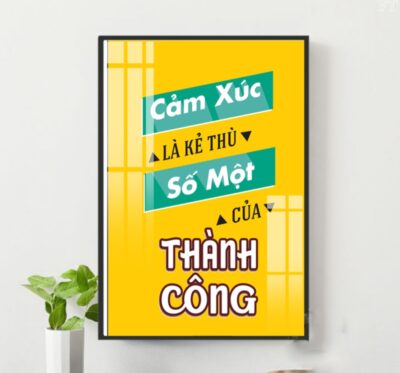 Tranh Động Lực Tráng Gương DL54