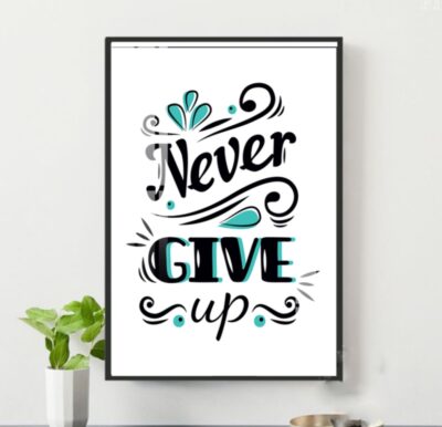 Tranh Động Lực Tráng Gương DL55