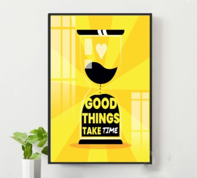 Tranh Động Lực Tráng Gương DL57