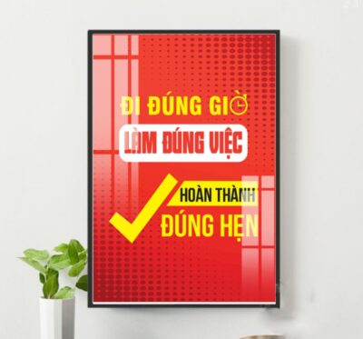 Tranh Động Lực Tráng Gương DL59