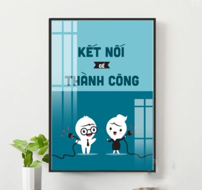 Tranh Động Lực Tráng Gương DL68