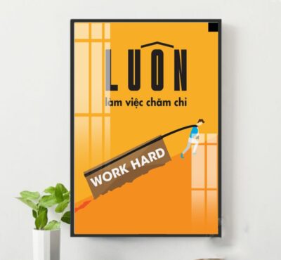 Tranh Động Lực Tráng Gương DL70