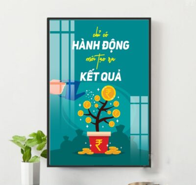 Tranh Động Lực Tráng Gương DL76