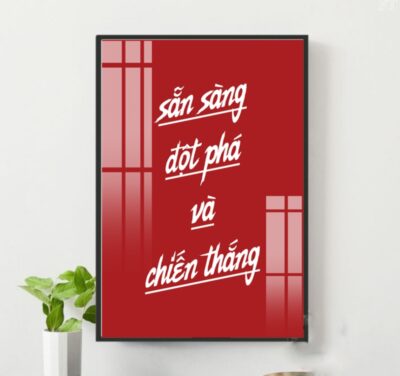 Tranh Động Lực Tráng Gương DL82