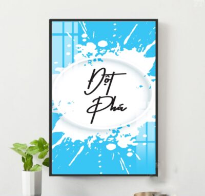 Tranh Động Lực Tráng Gương DL90