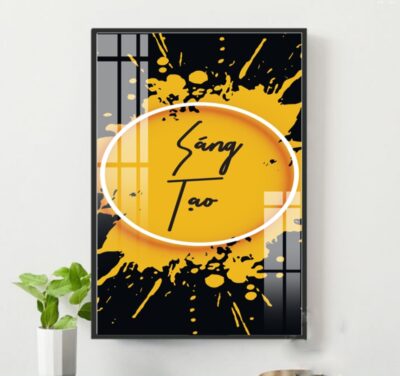 Tranh Động Lực Tráng Gương DL95