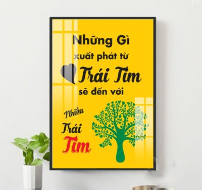 Tranh Động Lực Tráng Gương DL99