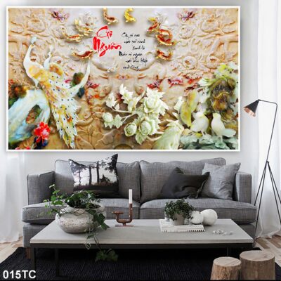 tranh công mẫu đơn, tranh hoàng anh (1)