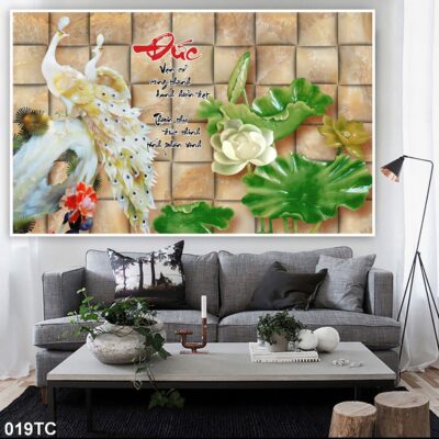 tranh công mẫu đơn, tranh hoàng anh (1)