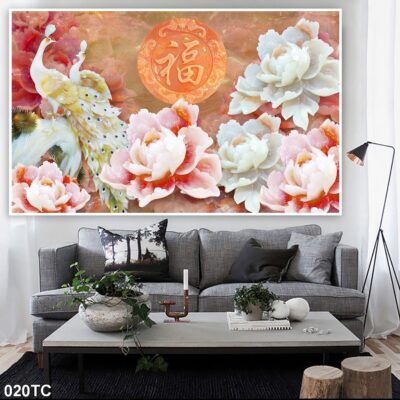 tranh công mẫu đơn, tranh hoàng anh (1)