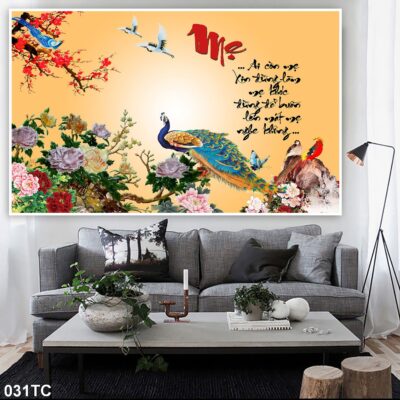 tranh công mẫu đơn, tranh hoàng anh (1)