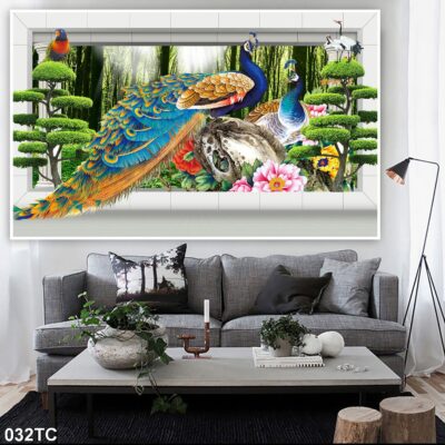 tranh công mẫu đơn, tranh hoàng anh (1)