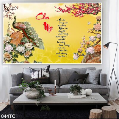 tranh công mẫu đơn, tranh hoàng anh (1)