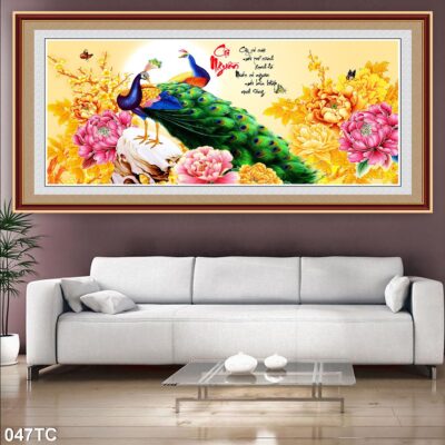 tranh công mẫu đơn, tranh hoàng anh (1)