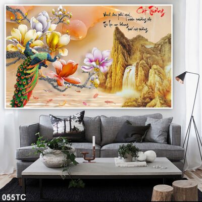 tranh công mẫu đơn, tranh hoàng anh (1)