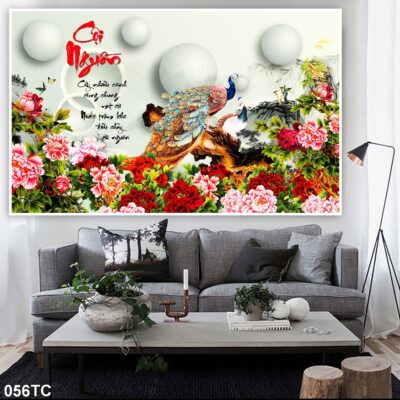 tranh công mẫu đơn, tranh hoàng anh (1)