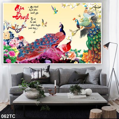 tranh công mẫu đơn, tranh hoàng anh (1)