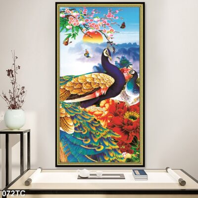 tranh công mẫu đơn, tranh hoàng anh (1)