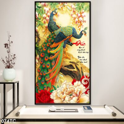 tranh công mẫu đơn, tranh hoàng anh (1)