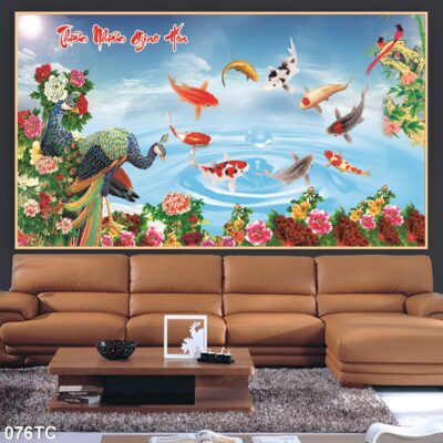 tranh công mẫu đơn, tranh hoàng anh (1)