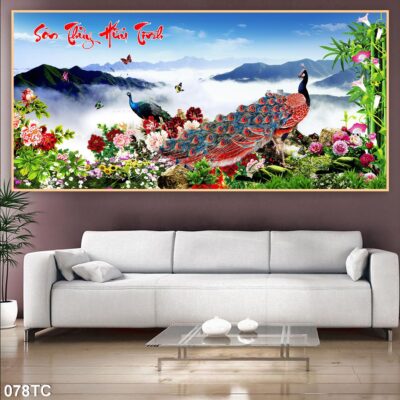 tranh công mẫu đơn, tranh hoàng anh (1)