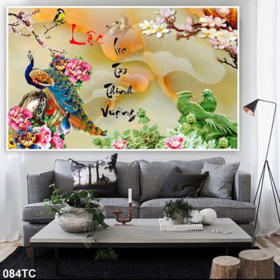 tranh công mẫu đơn, tranh hoàng anh (1)