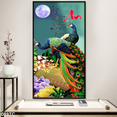 tranh công mẫu đơn, tranh hoàng anh (1)