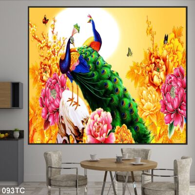 tranh công mẫu đơn, tranh hoàng anh