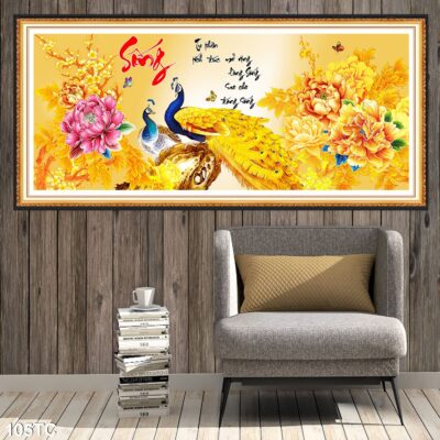 tranh công mẫu đơn, tranh hoàng anh