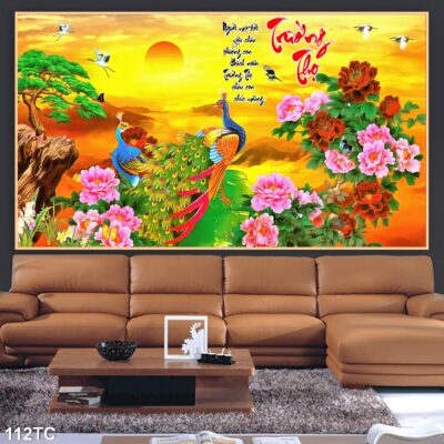 tranh công mẫu đơn, tranh hoàng anh