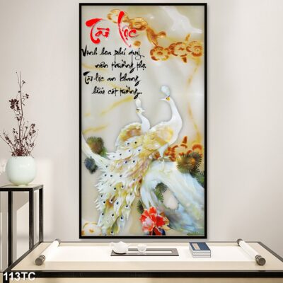 tranh công mẫu đơn, tranh hoàng anh