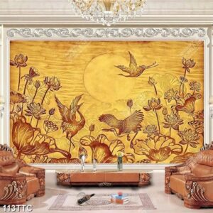 Tranh trúc chỉ treo tường trang trí phòng thờ