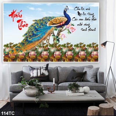 tranh công mẫu đơn, tranh hoàng anh